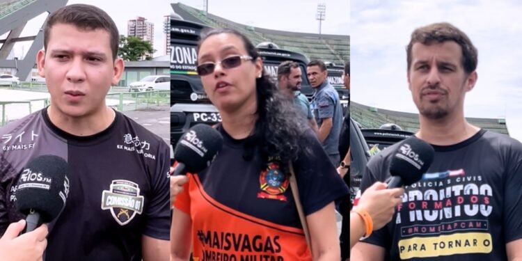 Aprovados pedem por novo chamamento de concursados (Fotos: Reprodução/Rios de Notícias)