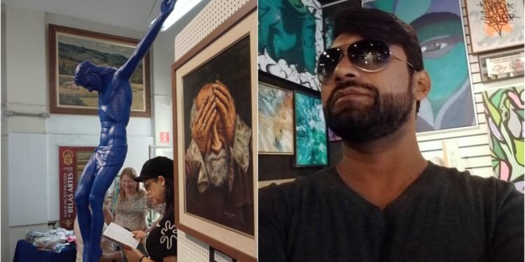 Parintinense Elizandro Alves conquista duplo reconhecimento no Salão de Arte Moderna em São Paulo