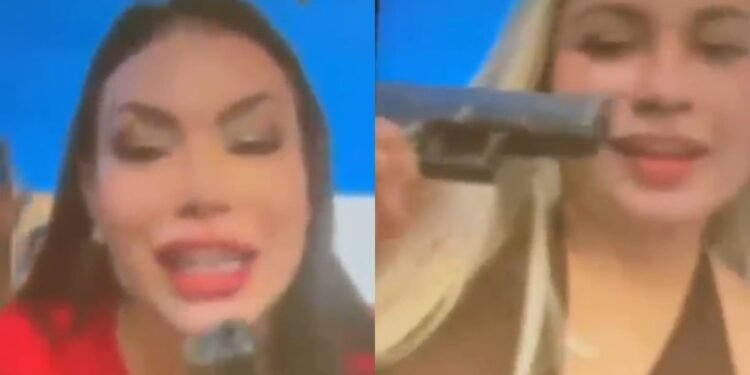 Blogueira Barbara Santos e amiga Carla Priscila (Foto: Divulgação/PC-AM)