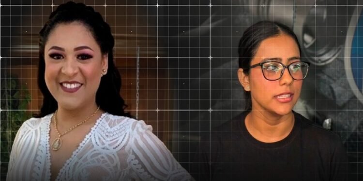 Médica Juliana Santos Brasil e técnica Raiza Bentes Paiva (Fotos: Reprodução/Internet)