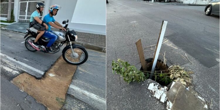 Fala Manaus: Cratera e má pavimentação dificultam a vida dos moradores do Vieralves