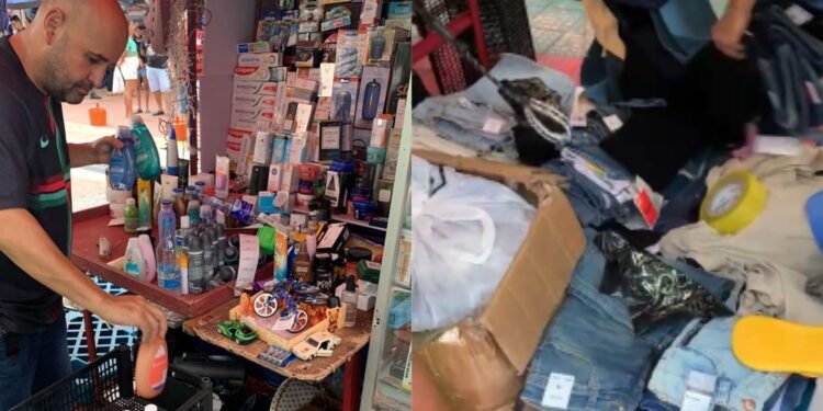 A Polícia Civil do Amazonas (PC-AM) apreendeu uma grande quantidade de mercadorias