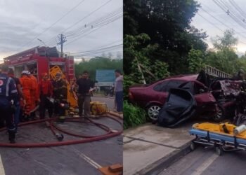 Acidente deste sábado