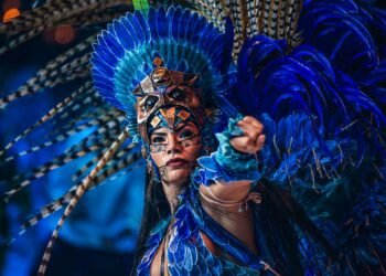 Marcielle Albuquerque, cunhã-poranga do Boi Caprichoso - Foto: (João Dejacy/Arquivo - Rios de Notícias)