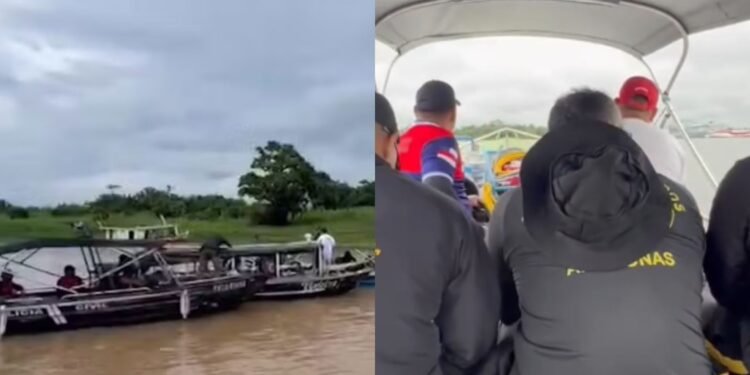 Corpo de Bombeiros realiza buscas na área onde o mergulhador desapareceu