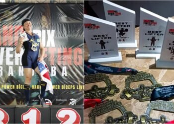 Presença feminina marca Grand Prix Powerlifting em Iranduba