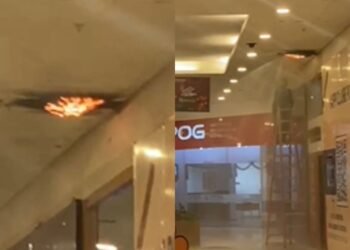 Incêndio é registrado em shopping Ponta Negra em Manaus