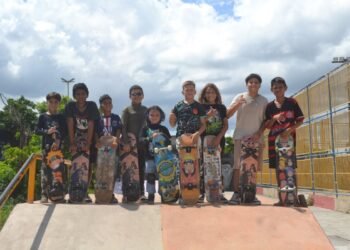 Skate Inclusivo Autistas ganham espaço e destaque em projeto na Zona Norte de Manaus