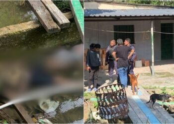 Vítima é encontrada em córrego com pedra sobre o corpo na zona Norte de Manaus