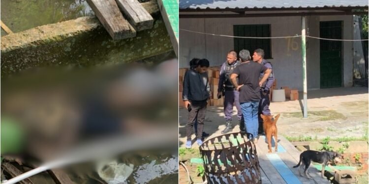 Vítima é encontrada em córrego com pedra sobre o corpo na zona Norte de Manaus