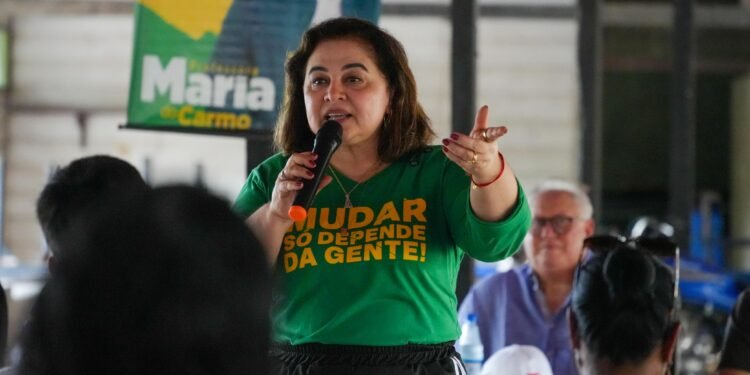 Em Tabatinga, Professora Maria do Carmo fala de projeto para tornar o município subsede do Governo do Amazonas