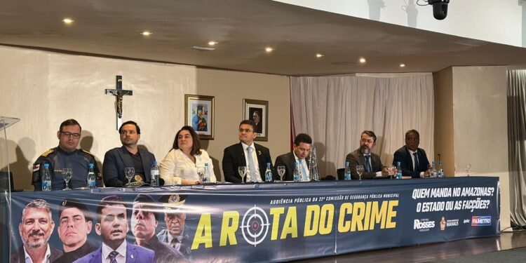 Audiência pública da CMM expõe desafios do AM no combate ao crime organizado