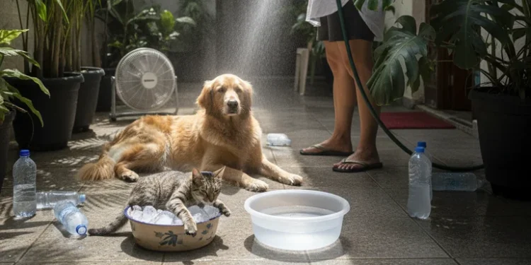 Calor extremo: saiba como proteger cães e gatos durante a onda de calor no Brasil