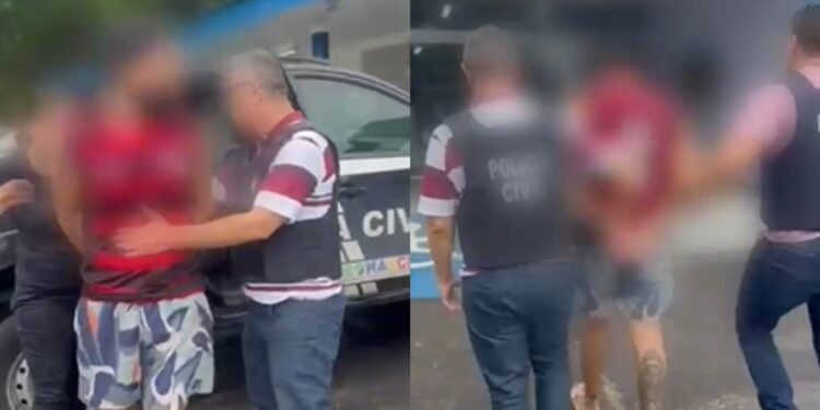 prisão suspeito agressão