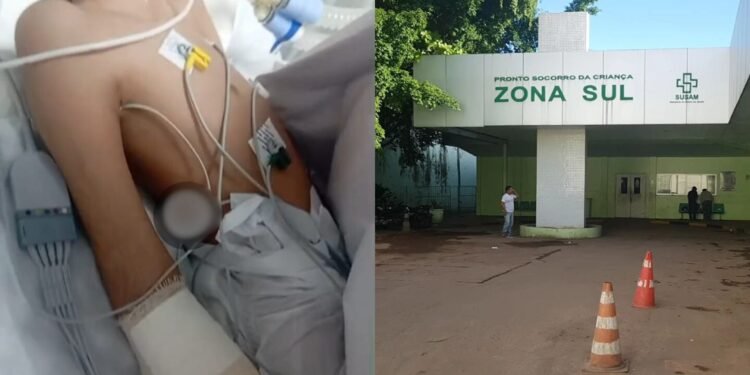 Adolescente tem parte do braço amputado e família denuncia negligência médica no Hospital da Criança zona Sul