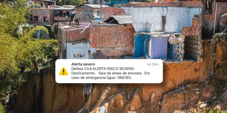 Defesa Civil emite terceiro alerta de risco de deslizamento na semana em Manaus