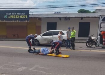 Chuva intensa provoca série de acidentes de trânsito em diferentes zonas de Manaus