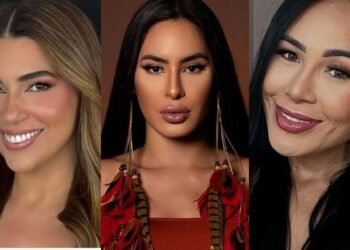 Vivian Amorim, Isabelle Nogueira e Arleane Marques