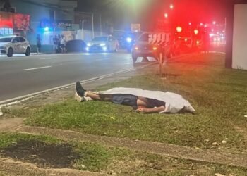 Homem é atropelado e morre