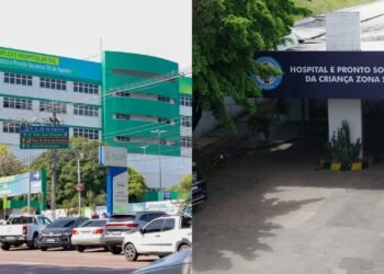 HPS 28 de Agosto e HPS da Criança da Zona Sul (Fotos: Tunico Santos/Rios de Notícias e Evandro Seixas/SES)