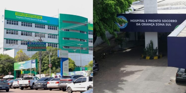 HPS 28 de Agosto e HPS da Criança da Zona Sul (Fotos: Tunico Santos/Rios de Notícias e Evandro Seixas/SES)