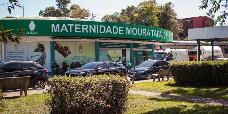 Maternidade Moura Tapajós, na zona Oeste de Manaus (Foto: Arquivo - João Dejacy/Rios de Notícias)