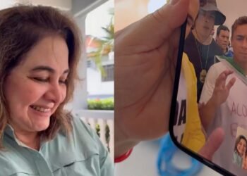 Em videochamada, Professora Maria do Carmo presta apoio a Nikolas Ferreira na ‘Caminhada pela Liberdade’