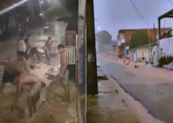 Registros foram divulgados nas redes sociais (Fotos: Reprodução/Internet)