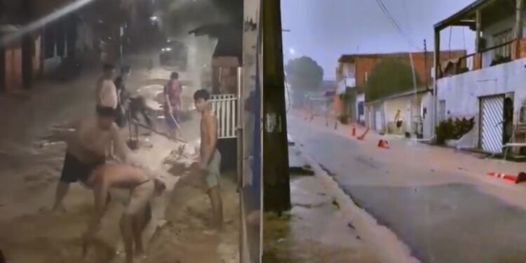 Registros foram divulgados nas redes sociais (Fotos: Reprodução/Internet)