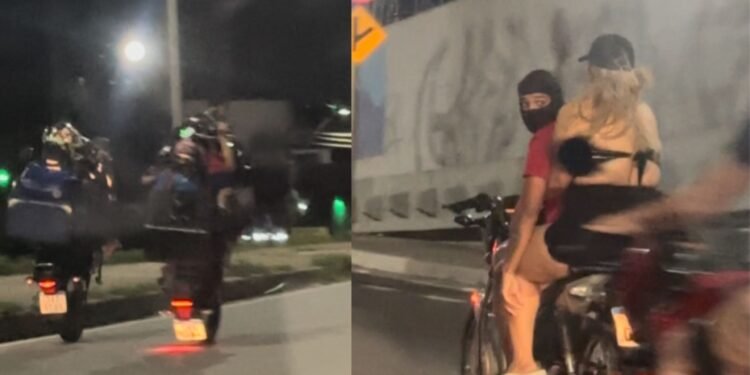 ‘Rolezinho’ na madrugada toma avenida das Torres, provoca acidentes e termina em fuga