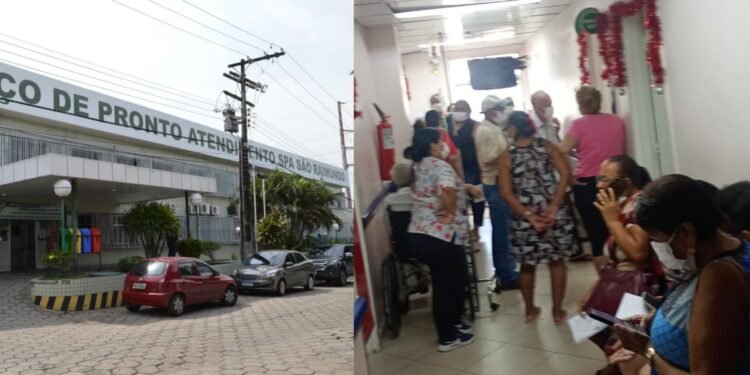 Pacientes denunciam demora e falhas na triagem no SPA do São Raimundo, em Manaus
