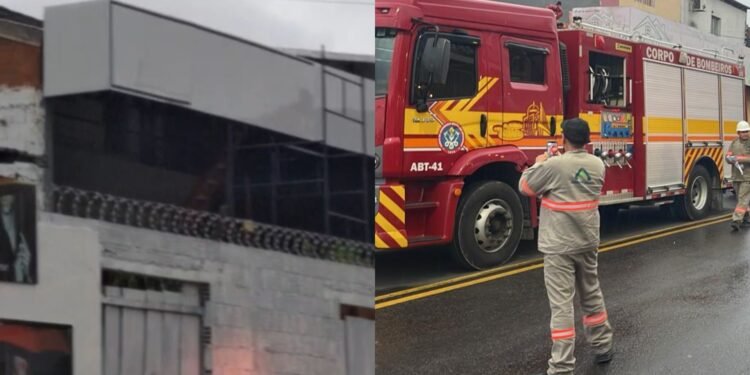 Trabalhador fica ferido após descarga elétrica