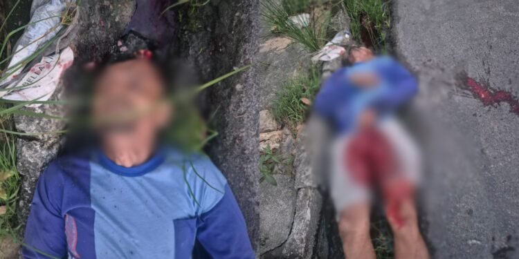 Um homem, ainda não identificado, foi encontrado morto na manhã desta quinta-feira, 1º/1 após ser atingido por vários disparos de arma de fogo na rua Nova, bairro Colônia Antônio Aleixo, zona Leste de Manaus. De acordo com informações repassadas à Polícia Militar do Amazonas (PMAM), moradores localizaram o corpo e acionaram as autoridades. A área foi isolada para preservar a cena do crime até a chegada das equipes do Departamento de Polícia Técnico-Científica (DPTC). Segundo relatos de moradores, a vítima teria sido perseguida por homens armados antes de ser executada no meio da rua. A versão ainda está sendo apurada pela polícia. Até o momento, a motivação e autoria do crime ainda é desconhecida e nenhum suspeito foi preso. A identidade do homem também não foi confirmada. O corpo foi removido pelo Instituto Médico Legal (IML) e o crime será investigado pela Delegacia Especializada em Homicídios e Sequestros (DEHS), que dará continuidade as investigações.