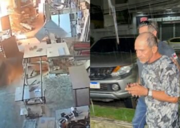 suspeito preso incendio fabrica