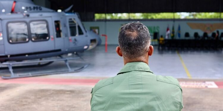 PF inaugura Base Norte da Coordenação de Aviação em Manaus