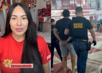Arleane Marques se pronuncia após a prisão do presidente da A Grande Família