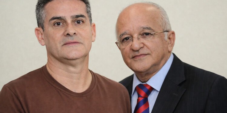 David Almeida e José melo - (Foto: Reprodução/ Valdo Leão e Semcom)
