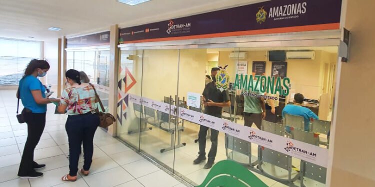 Detran - Via Norte (Foto: Divulgação/SSP-AM)