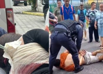 Mulher é esfaqueada nas costas pelo ex-companheiro dentro de terminal de ônibus