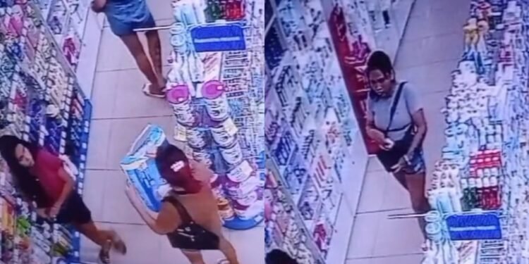 Trio é flagrado furtando drogaria na zona Leste de Manaus