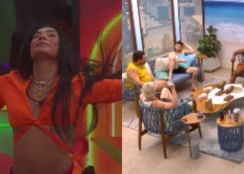 Gesto de flecha de Marciele durante toada gera questionamento no BBB 26
