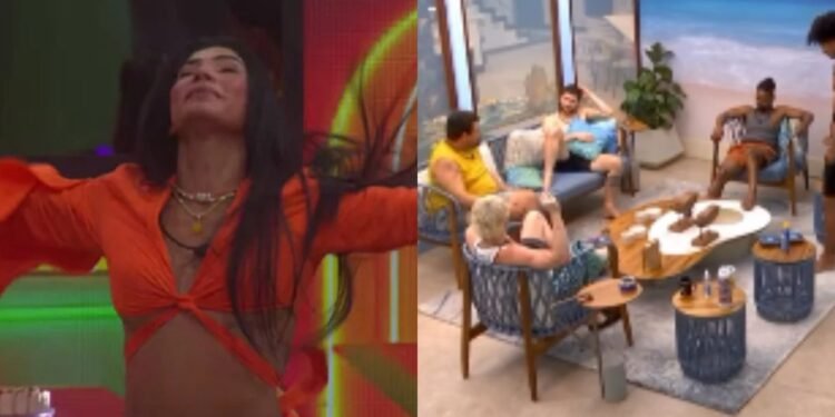 Gesto de flecha de Marciele durante toada gera questionamento no BBB 26