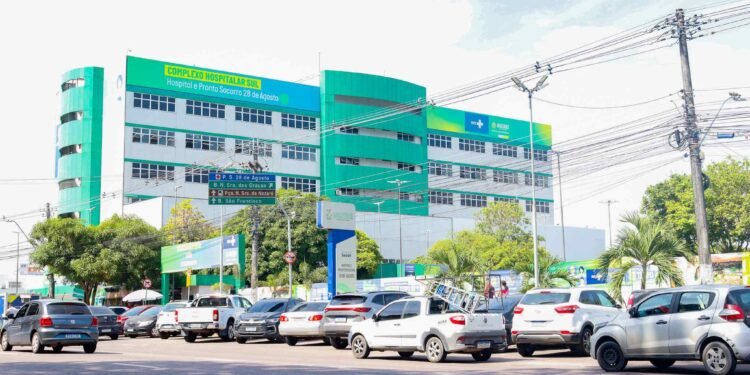 Hospital e Pronto-Socorro 28 de Agosto (Foto: Tunico Santos/Rios de Notícias)