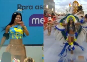 Marciele Albuquerque mostra samba no pé no BBB 26
