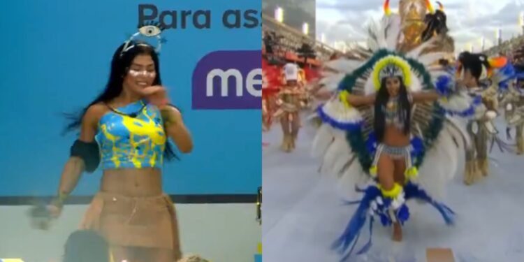 Marciele Albuquerque mostra samba no pé no BBB 26
