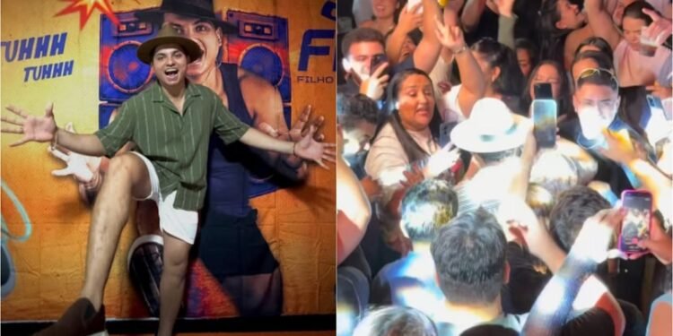 O amazonense Filho do Piseiro arrasta multidão histórica na Paraíba