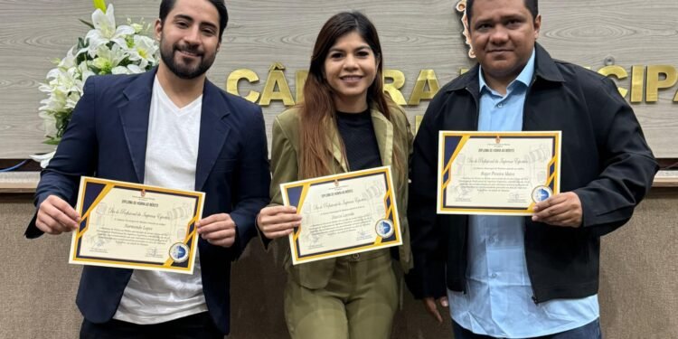 Profissionais da Rede Rios são homenageados na CMM pelo Dia do Profissional de Imprensa Esportiva