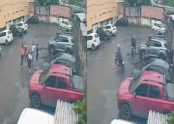 Assalto em estacionamento de faculdade assusta grupo de mulheres em Manaus
