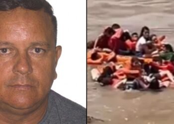 Polícia Civil divulga imagem de comandante de embarcação que naufragou no Encontro das Águas