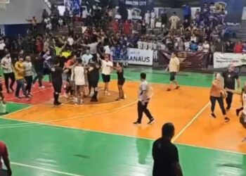 Briga generalizada marca torneio sub-12 de futsal